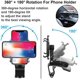 thumbnail image 5 of Soporte para teléfono de coche para salpicadero, soporte para teléfono móvil con clip giratorio de 360 grados, compatible con iPhone 11/12 Pro Max XS Max XR 8 8 Plus 7 Samsung Galaxy S10 S9 S8 LG, 5 of 7