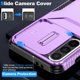 thumbnail image 3 of Funda Resistente para Samsung Galaxy A36 con Tapa Deslizante y Protección Militar Morado, 3 of 6