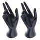 thumbnail image 1 of 2 Piezas De Mano De Maniquí Femenino Para Joyería, Pulsera, Anillo, Reloj, Pantalla, Negro, 1 of 5