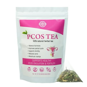 Tea Laicuherb Pcos Spearmint 10 Bolsitas De Té Para El Equilibrio Hormonal