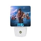 thumbnail image 1 of La Era de Hielo Luz nocturna LED con sensor de anochecer a amanecer para dormitorio, baño, pasillo, escaleras - Lámpara LED nocturna de enchufe, 0.5W - 1 pieza, 1 of 6