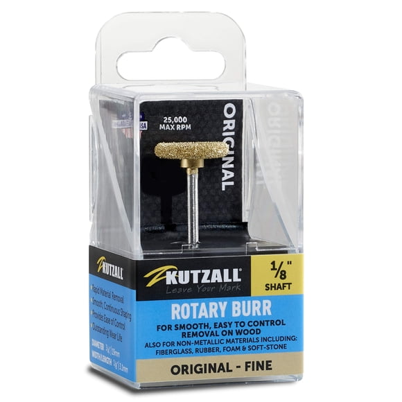 Rotor Rotary Burr Kutzall original para tallar madera fina RS-34-EG