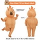 thumbnail image 3 of Disfraz inflable de capibara XYJKIDSES para adulto en Halloween, 3 of 3