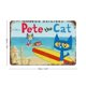 thumbnail image 2 of Pete el Gato Cartel Metálico, Decoración de Pared de Cartel Metálico Personalizado para Regalos de Fans, Amigos, Familia y Amantes 30*40cm, 2 of 6