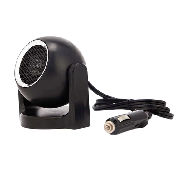 Ventilador De Calefacción Automático Calentamiento Rápido Multifunción Para El Hogar Del Vehículo Invierno 24v Negro