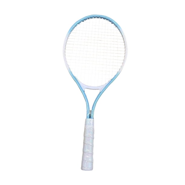 Raqueta De Tenis Para Niños, Ligera, Individual, Para Entrenamiento De Tenis, Para Jugadores De Parque Y Patio, Color Azul