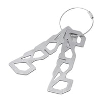 Magideal - Estufa De Portátil Soporte Cruzado, Soporte De Base, Quemador De Mochilero Al Aire Libre De Pícnic Para Acampar De Acero Inoxidable