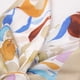 thumbnail image 4 of Pañuelo tipo seda 70 x 70 estampado floral otoñal crema Talla Única, 4 of 4