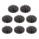 thumbnail image 5 of 8 Piezas Botones De Vástago De Cristal De Diamantes De Imitación Manualidades De Costura De Vestido De Novia Negro, 5 of 5