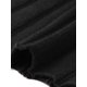thumbnail image 5 of INSPIRE CHIC Vestido Suéter Plisado para Mujer Cuello Simulado Manga Larga Casual Otoño Invierno Tejido de Punto A-Line Midi Vestido S Negro, 5 of 6