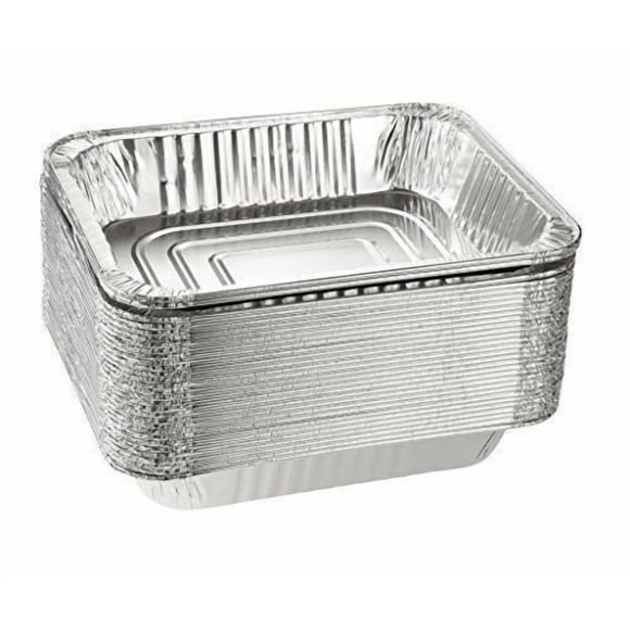 Bandeja para hornear DCS Deals 32x26x6 cm, aluminio de 40 gauge