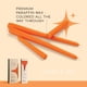 thumbnail image 3 of Velas de barra Leor & Lair Naranja – Pack de 4 (25 cm), 3 of 7
