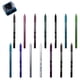 thumbnail image 1 of Juego de 15 lápices delineadores de ojos en gel con purpurina, color verde, azul, marrón y blanco, lápices de colores para ojos contra el agua, lápiz delineador de ojos en gel negro para mujer, resist, 1 of 8