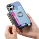 thumbnail image 5 of Funda Magnética Para Iphone 16 Plus Con Billetera Y Anillo Protector Resistente Azul, 5 of 6