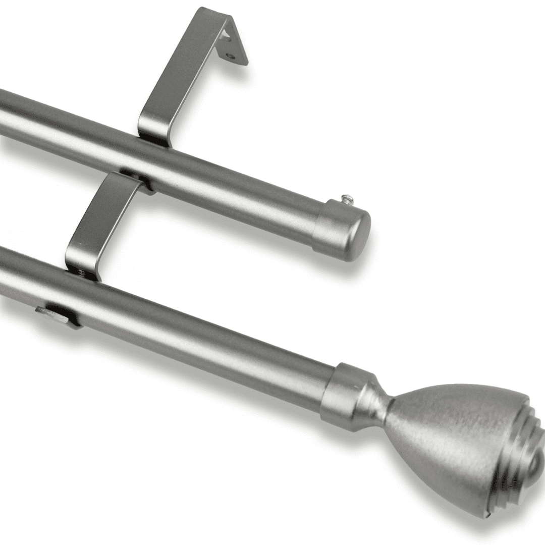 Barras De Cortina 19mm Extensibles Metálicas 160-300 Cm Guiza