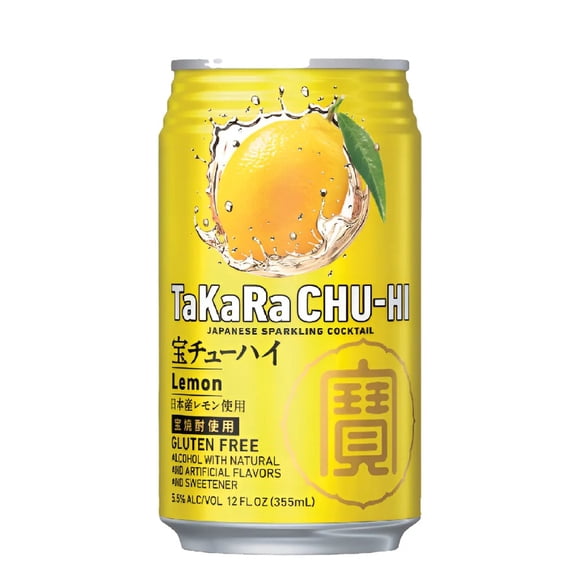 Takara Chu-hi Limón 350ml - Cocktail Listo Para Beber