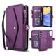 thumbnail image 1 of Para Samsung Galaxy A15 4G / 5G [Bloqueo RFID] Multifuncional 2 en 1 Funda Tipo Billetera de Cuero PU Suave con Tapa Magnética, Múltiples Ranuras para Tarjetas, Bolsillo con Cierre, con Correa de, 1 of 8