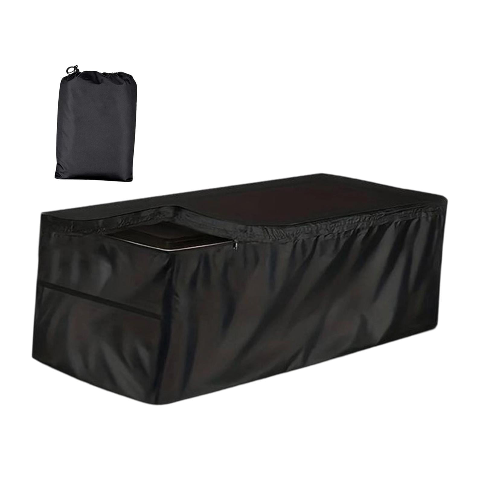 Magideal - Funda Para Baúl De Jardín Cobertor De Almacenaje Protector De Muebles Cubierta Para Contenedor Resistente Al Viento Con Cordón Adecuado Para Protecci 130 Cm X 60 Cm X 71 Cm