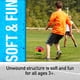 thumbnail image 4 of Balón de fútbol Franklin Sports Vibe Kids de PVC para interiores y exteriores, 4 of 9