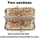 thumbnail image 3 of Monedero Floral Kisslock 4.33x3.93x0.78, 3 of 3