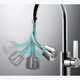 thumbnail image 3 of Extension Flexible Para Lavaplatos Grifo 360 De Cocina Acabado Brillante Color Plateado, 3 of 5