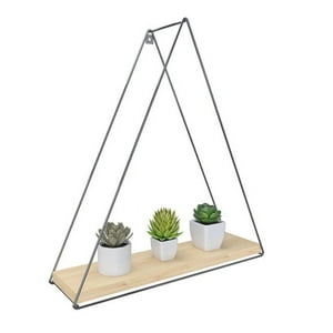 Vekka Home - Repisa Triangular Pino Black 37X10X40Cm