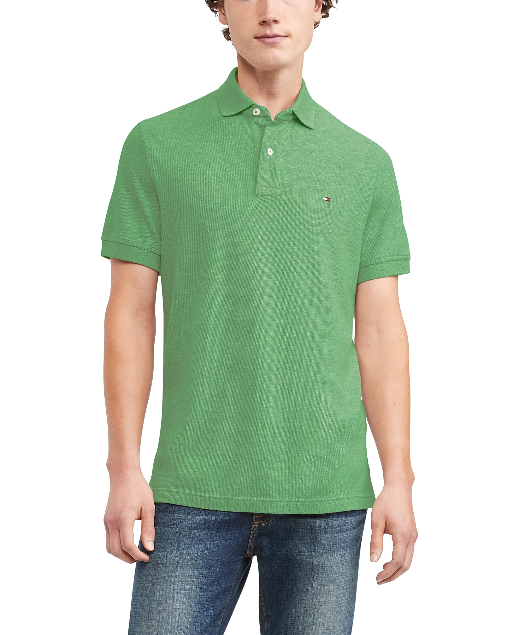 Polo Tommy Hilfiger De Manga Corta, Corte Clásico, Para Hombre