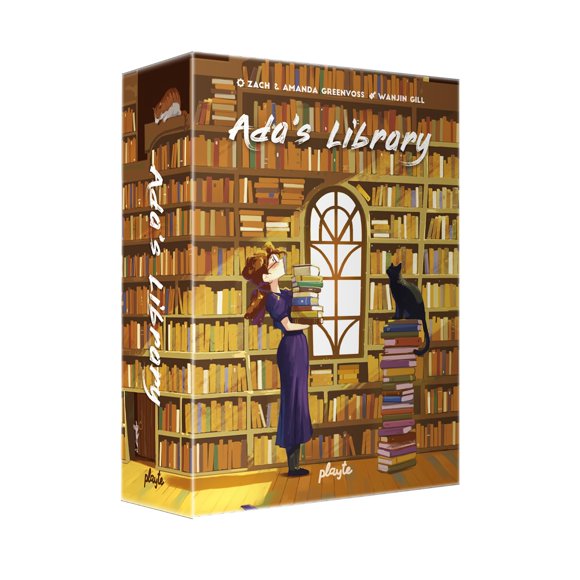Juego de mesa Ada's Library de Playte – 2 jugadores – 20 min