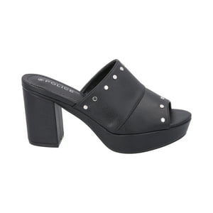 Sandalia Mujer Negro Sasha Police