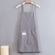 thumbnail image 1 of 1pc, Polyester Apron, Simple Style Apron, Thickened Cute Waterproof Waist Apron, Fashion Housework Kitchen Household Workwear, Kitchen Supplies, 1 of 3