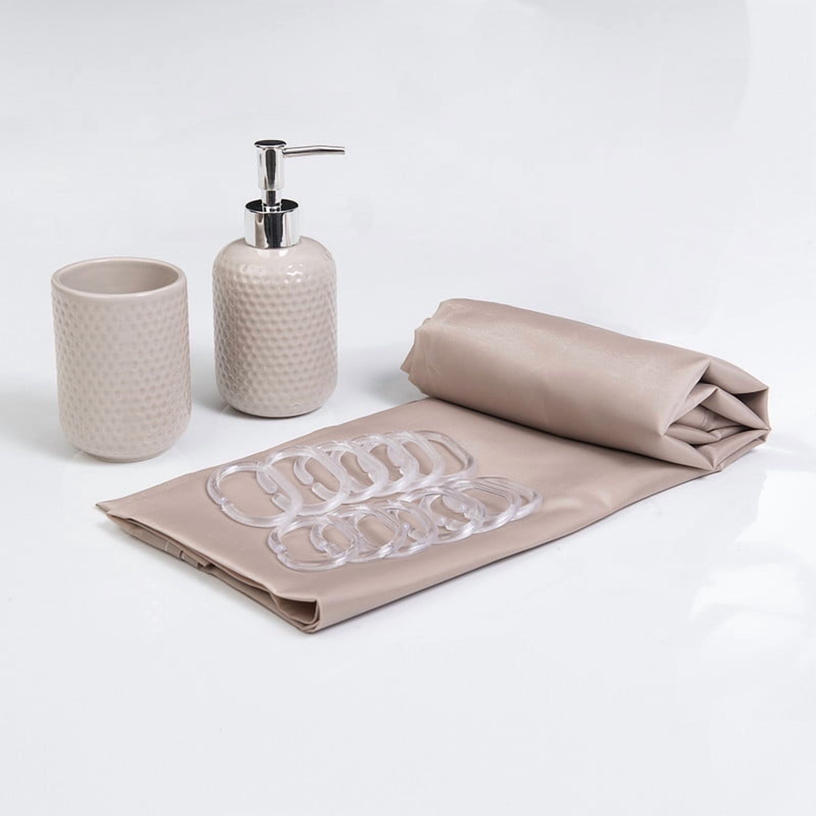 Mashini - Set Baño 4 Pzas Arena