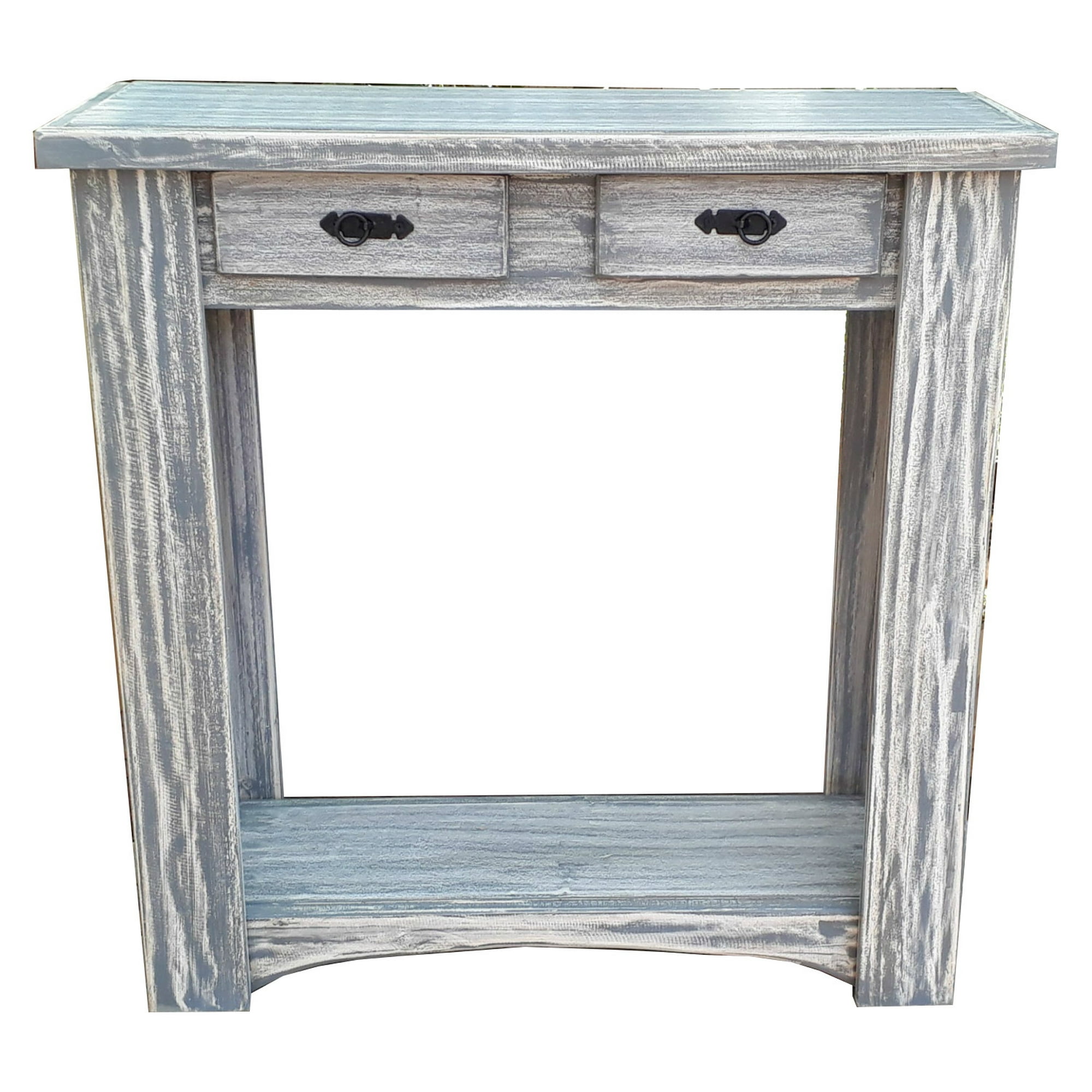 Marfeld Muebles - Arrimo Gris Bicolor 2 Cajones