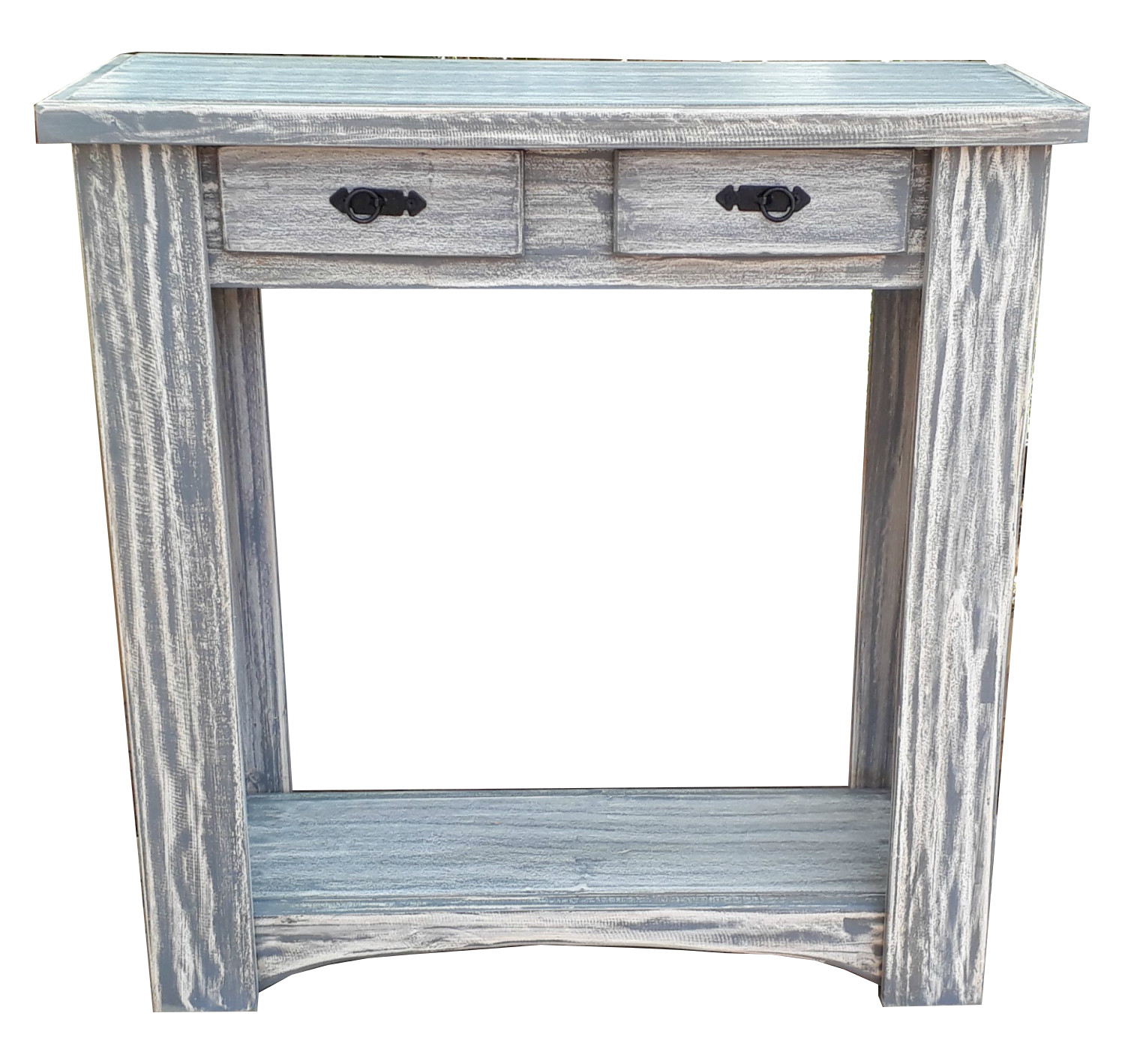 Marfeld Muebles - Arrimo Gris Bicolor 2 Cajones