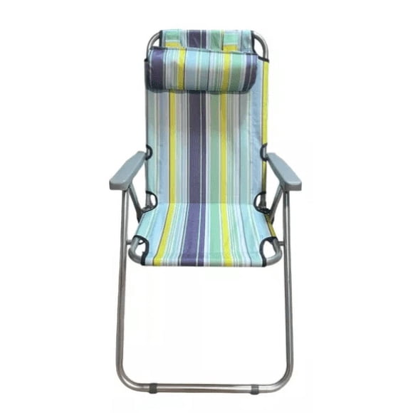 Silla Reposera Jardín Playa Camping Plegable