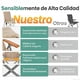 thumbnail image 4 of Silla Reposera Plegable de Terraza con Apoyabrazos de Madera Acolchada Caqui, 4 of 8