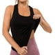 thumbnail image 5 of 6 Camisetas Mujer Sin Manga Fibra Bambú . Musculosa MujerL-XL, 5 of 8