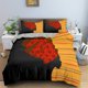 thumbnail image 1 of African Woman Duvet Cover Set Printed Bedding Set Pillowcase Bedroom Decor Bedclothes, 1 of 5