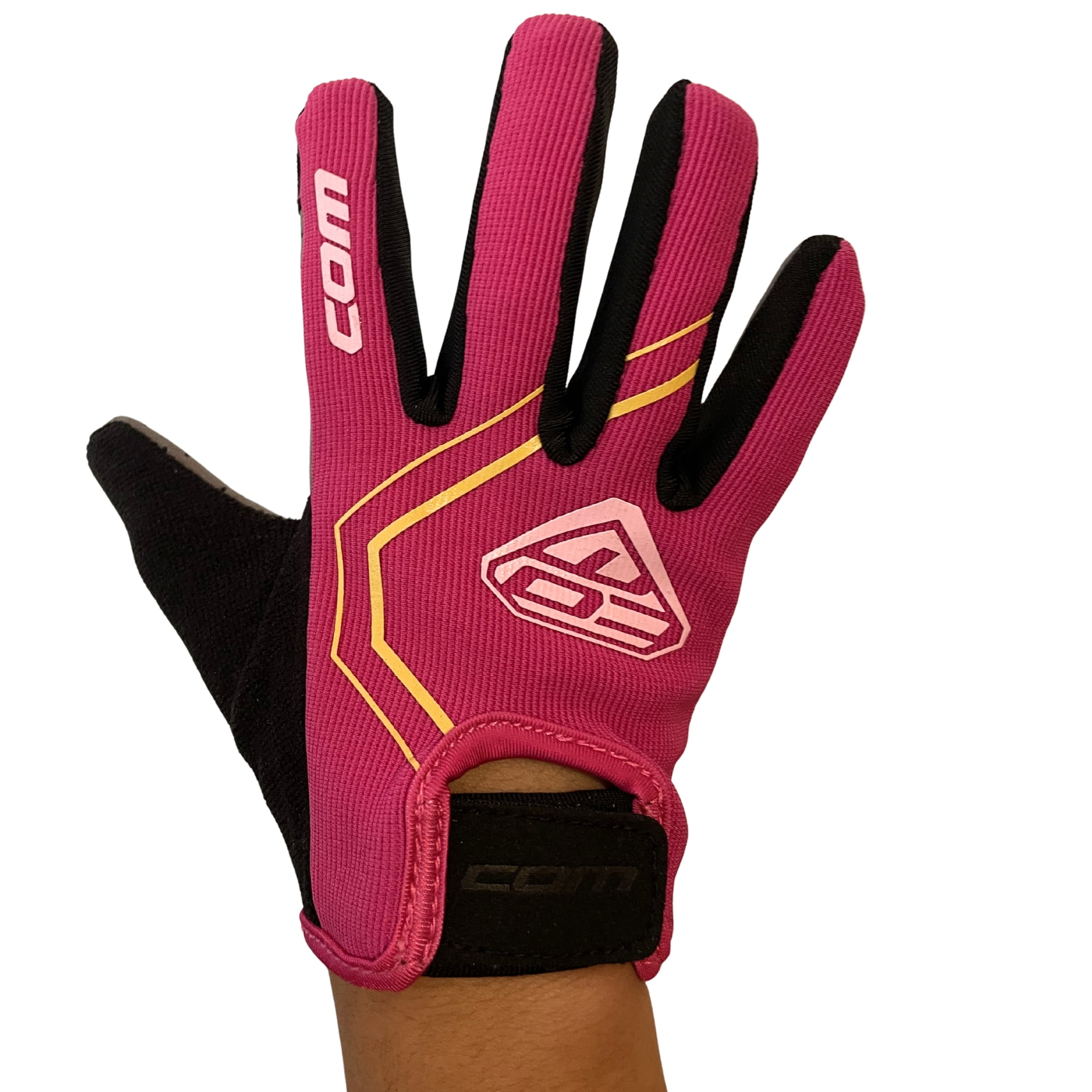 Comsports - Guante Bicicleta Niñas Talla 8 Pink