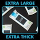 thumbnail image 3 of Toallitas de ducha Dude On-The-Go, paquete de 3 unidades, 24 unidades, sin perfume, vitamina E, 3 of 6