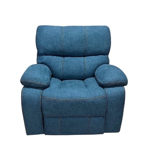 Casa Factory - Berger Reclinable Electrico Relaxline Azul Usb