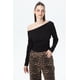 thumbnail image 1 of Polera Mujer Asimétrica Hombro Negro, 1 of 4