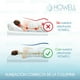 thumbnail image 5 of Pack X2 Almohada Memory Cervical Ortopédica Con Memoria, 5 of 11