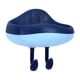thumbnail image 2 of Jabonera Montada En La Pared Contenedor Portátil Accesorios Para Baño Cocina Azul Oscuro, 2 of 3