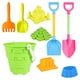 thumbnail image 4 of Juego De Herramientas De Pala De Playa De Juguetes De Playa De Arena De Castillo De 9 Piezas Para Actividades Al Aire Libre Verde, 4 of 5