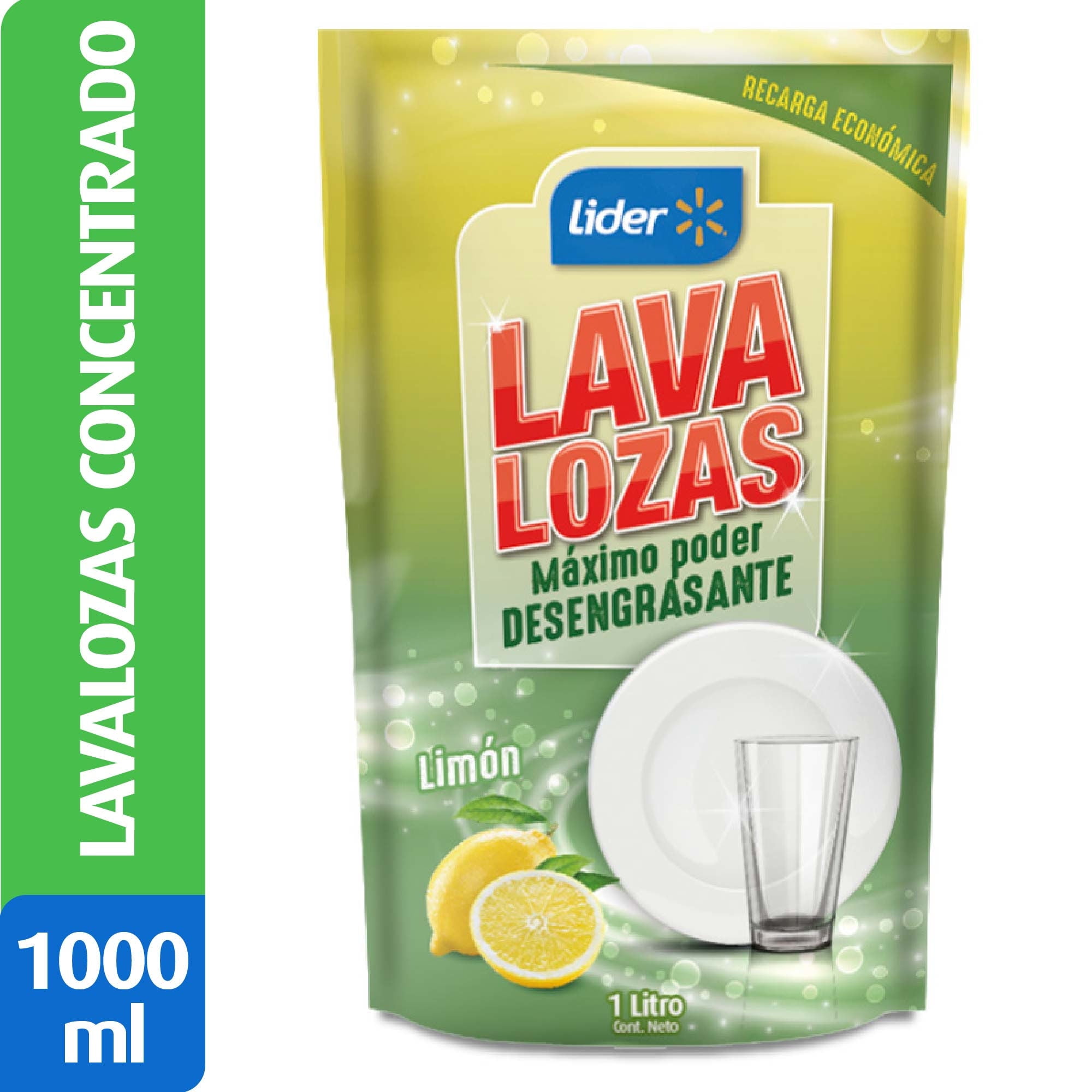 Lavalozas Líquido Limón Doypack 1 L Lider
