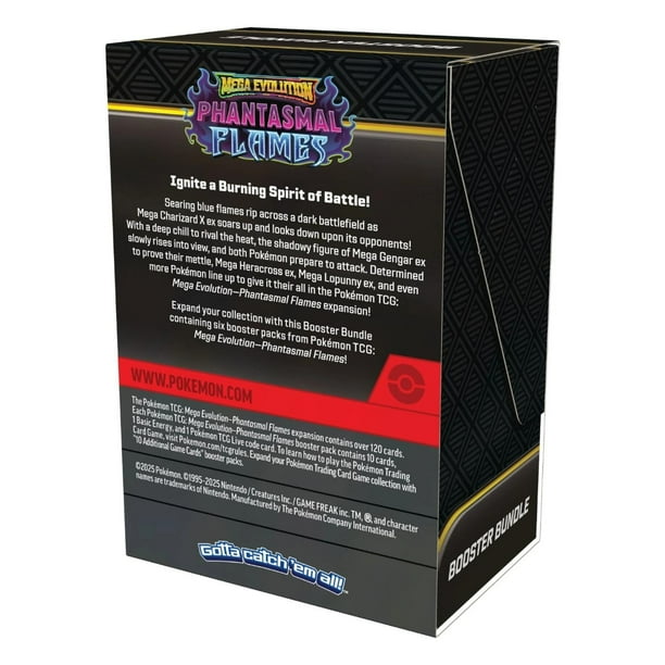 Cartas Pokemon Phantasmal Flame Booster Bundle Español | Lider