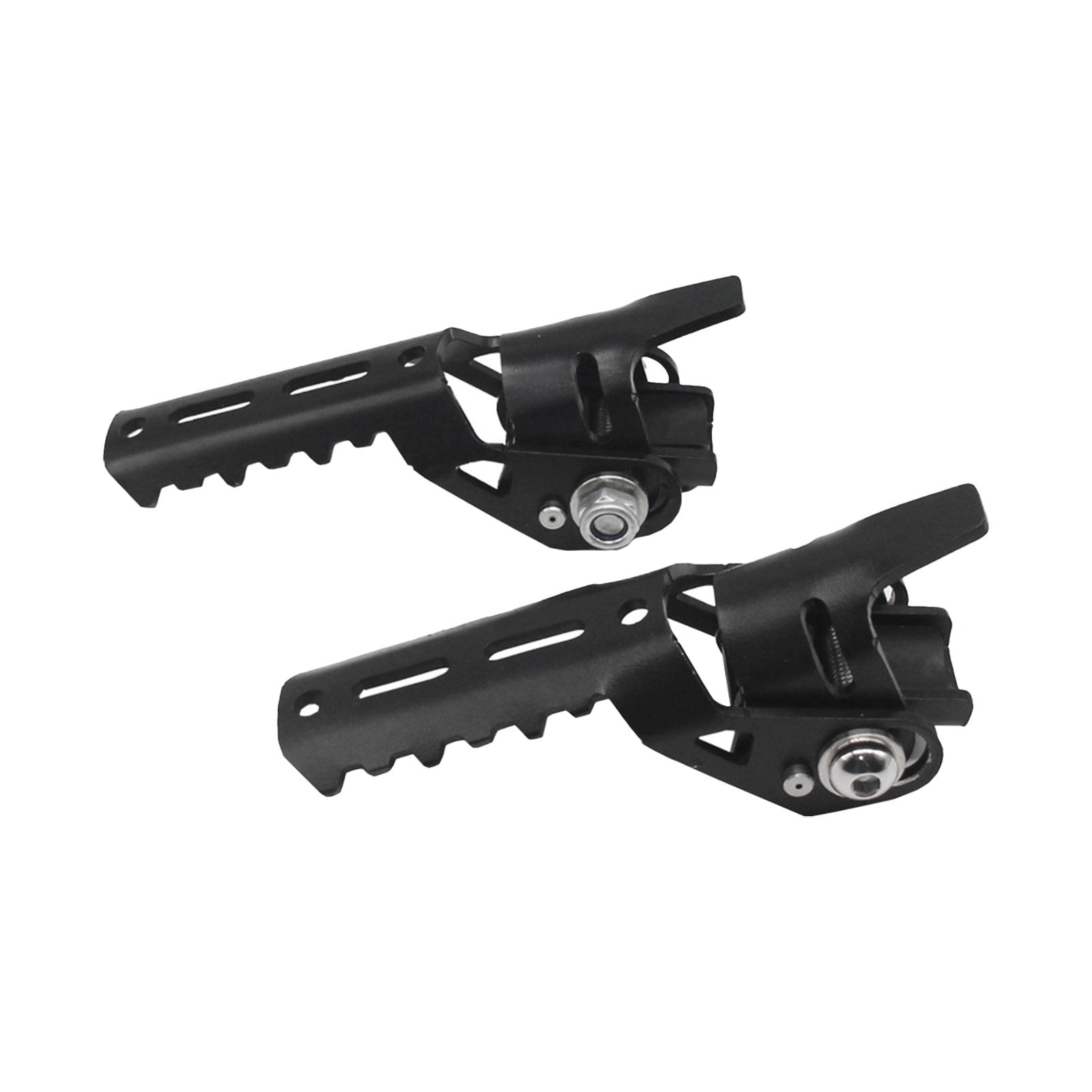 Ioensy - Reemplazo De Estriberas Delanteras De Carretera Para Motocicleta Para R1250Gs Negro Duradero