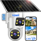 thumbnail image 1 of 2nlf® 10MP Solar Cámara de Seguridad Wifi Exterior Mod2, 1 of 3