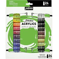 Acrílico Pebeo Studio Pack 24 Colores 12 Ml