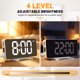 thumbnail image 5 of Reloj despertador RUENVUE con brillo regulable y doble puerto USB, 5 of 7
